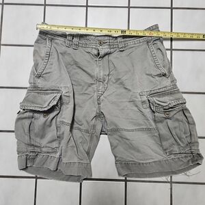 Early 00’s Vintage Distressed Ralph Lauren Polo Cargo Shorts Size 36